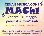 evento CENA E MUSICA CON I MACH1